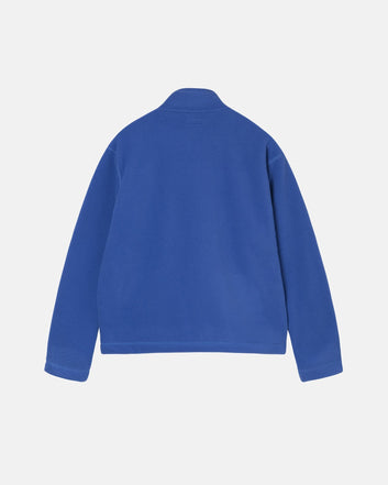 HALF ZIP MOCK NECK