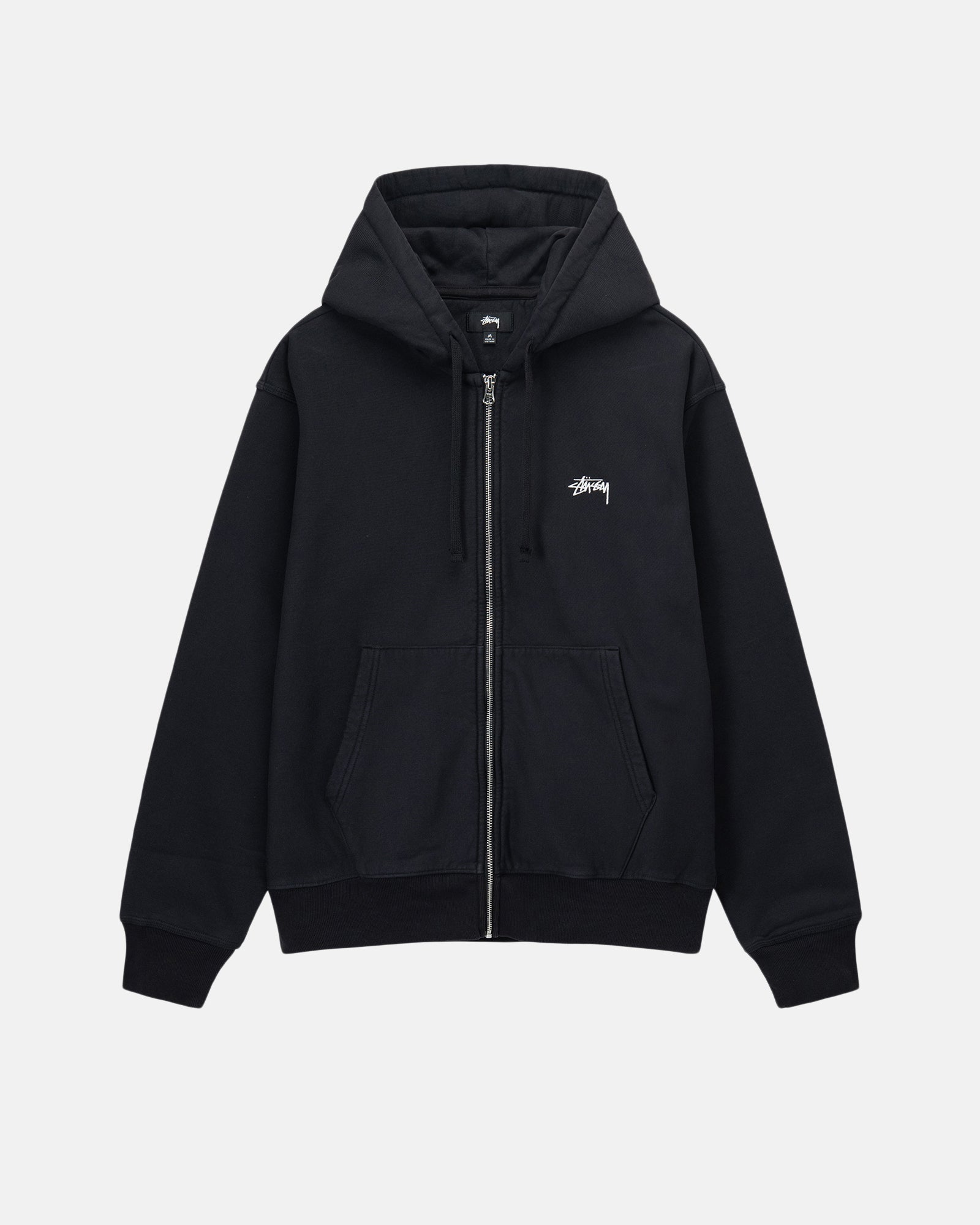 STOCK LOGO ZIP HOODIE