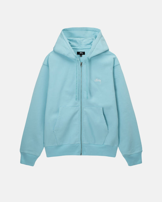 STOCK LOGO ZIP HOODIE