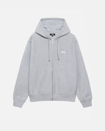 STOCK LOGO ZIP HOODIE