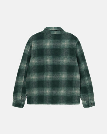 PLAID SHERPA SHIRT