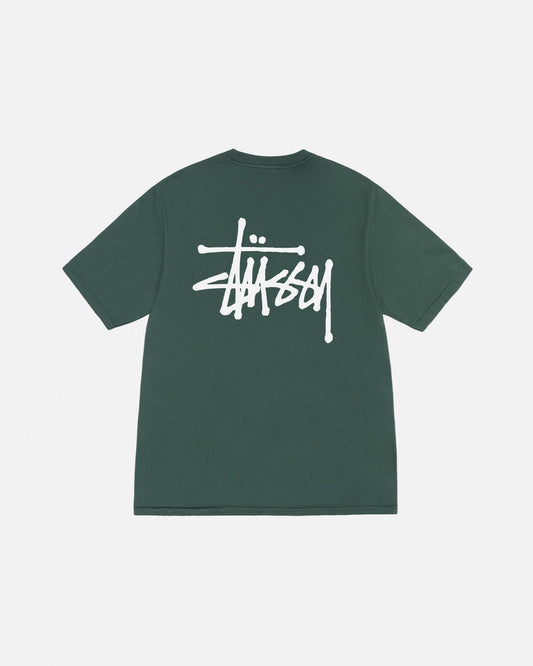 BASIC STÜSSY TEE PIGMENT DYED