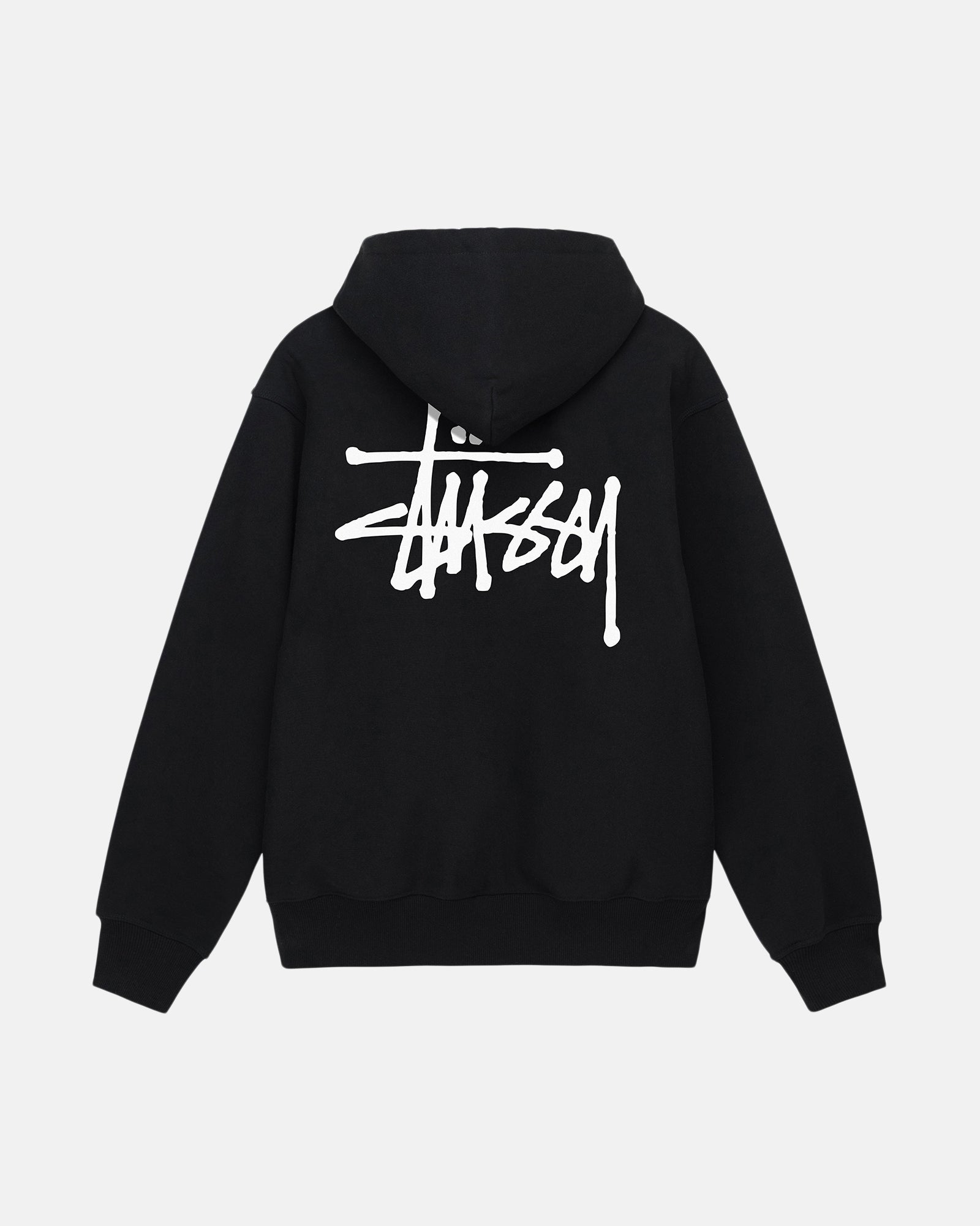 BASIC STUSSY HOODIE BLACK