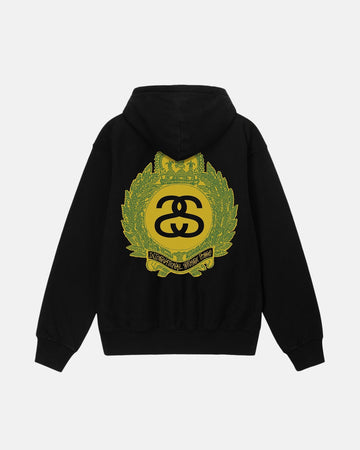 CROWN WREATH PIGMENT DYED HOODIE