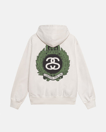 CROWN WREATH PIGMENT DYED HOODIE