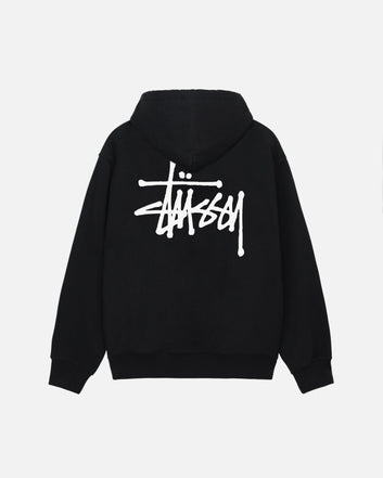 BASIC STÜSSY ZIP HOODIE