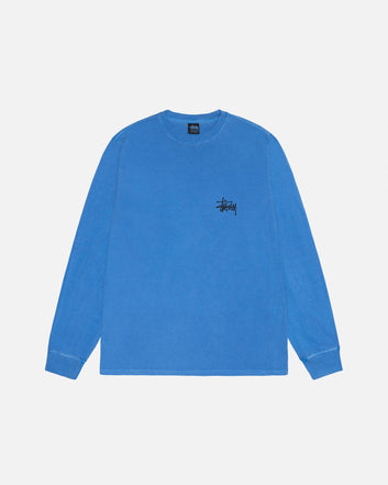 BASIC STÜSSY LS TEE PIGMENT DYED