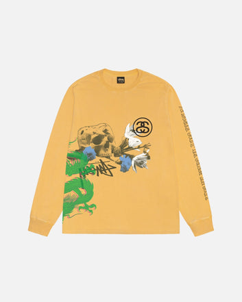 STRIKE LS TEE PIGMENT DYED