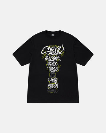 STÜSSY &amp; BORN X RAISED HANDSTYLES TEE