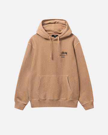 STÜSSY &amp; MARTINE ROSE COLLAGE PIGMENT DYED HOODIE